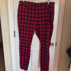 Terra & Sky cropped stretch pants Sz 1x